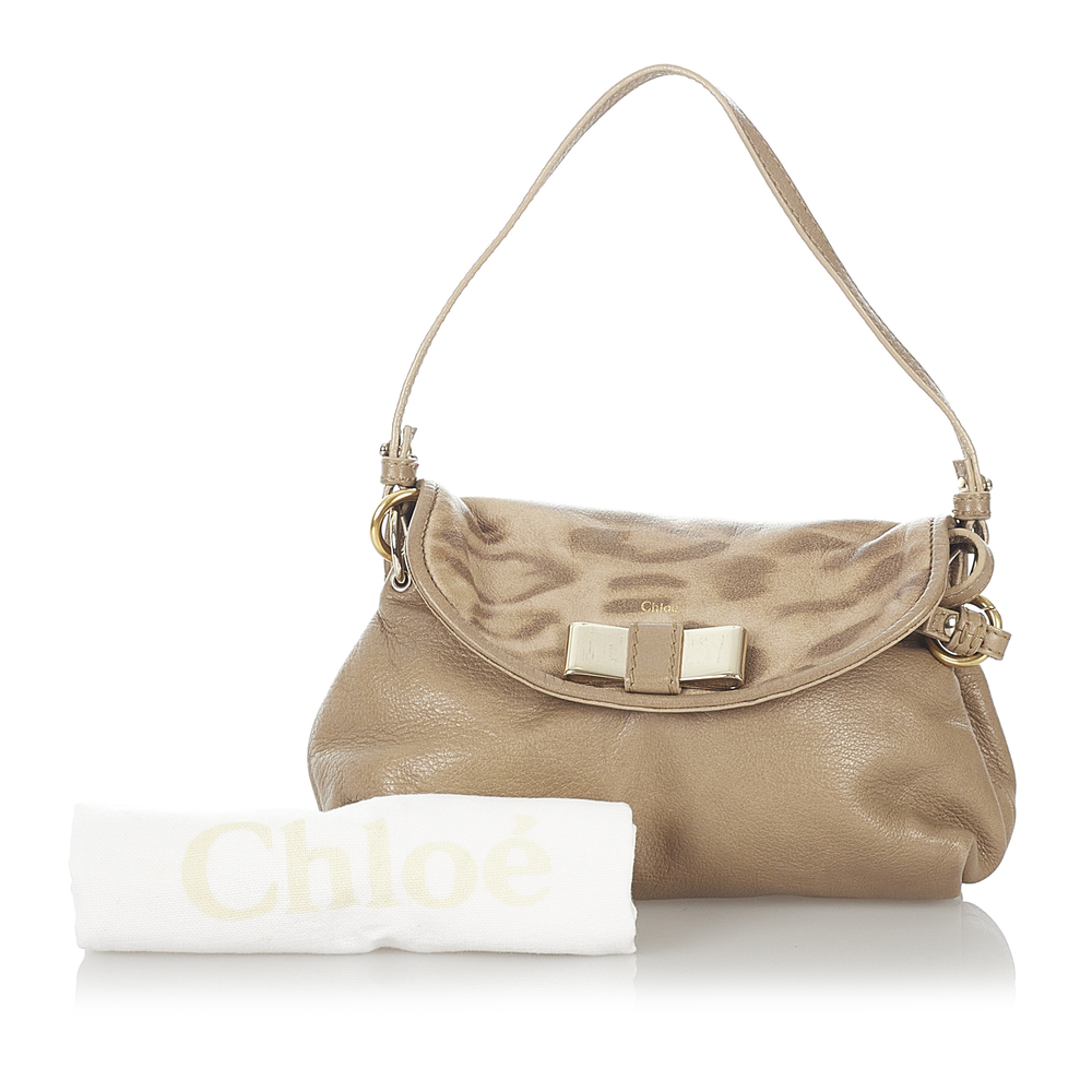 Pre-Loved Chloe Lily Leather Satchel - Picture 9 of 9